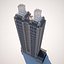 3D 191 Peachtree Tower- Downtown Atlanta model