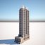 3D 191 Peachtree Tower- Downtown Atlanta model