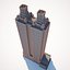 3D 191 Peachtree Tower- Downtown Atlanta model