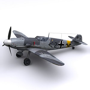 Bf-109 G2 JG52 Gunther Rall, Russia 1643