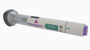 3D Mounjaro Pen model