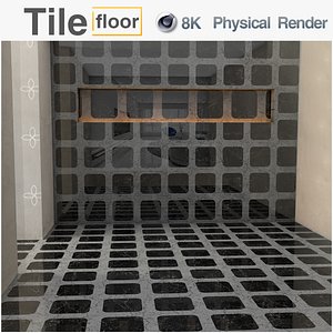 Swimming Pool Tile Procedural, FREE 3D tiles materials