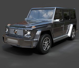 Mercedes G-Wagon - Ultra High-Poly Luxury Off-Roader model