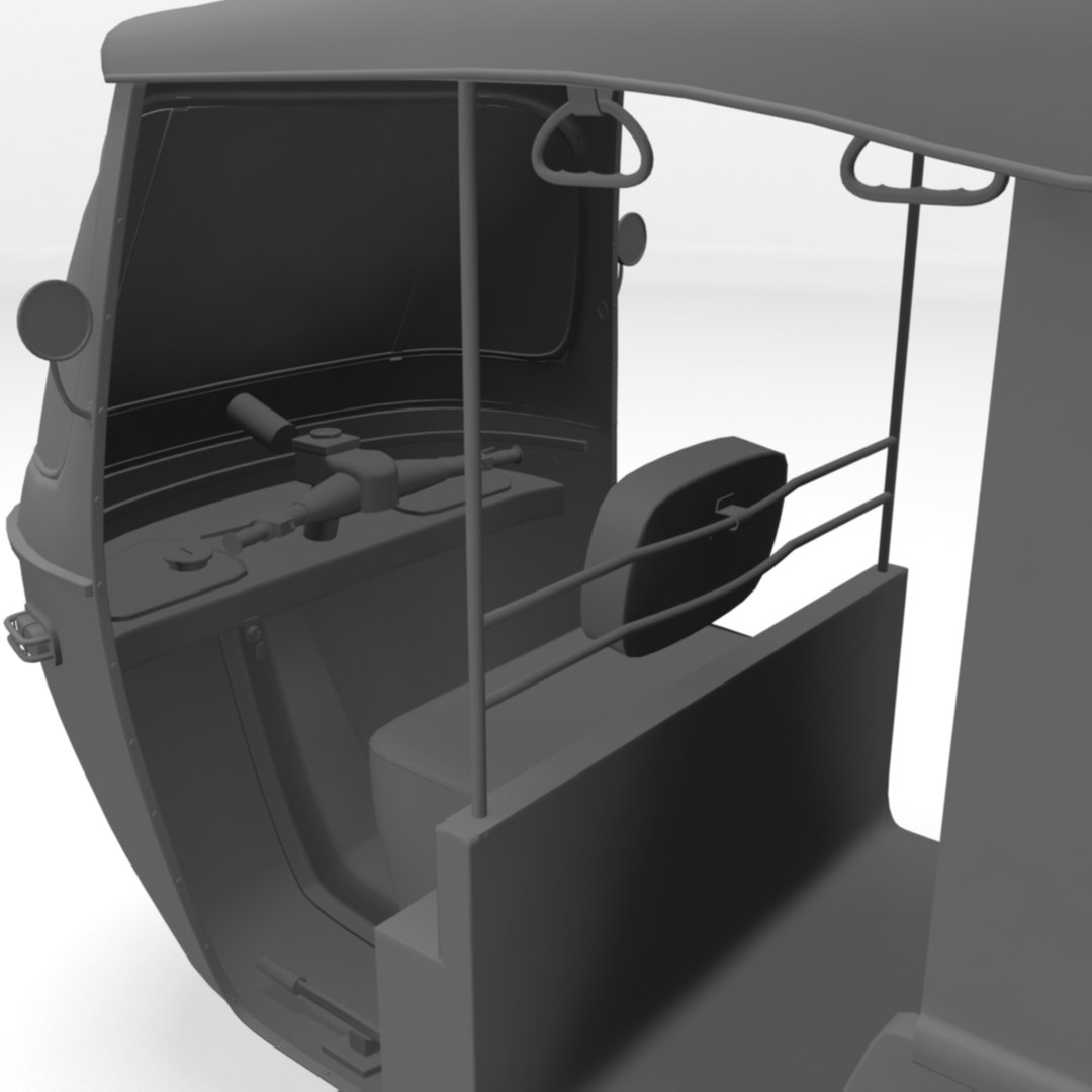 3d Model Auto Rickshaw