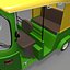 3d model auto rickshaw