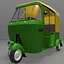 3d model auto rickshaw