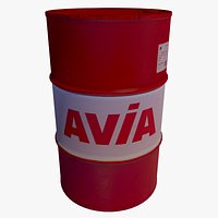 Avia Oil Barrel
