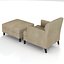 3d model modernature charlotte chair