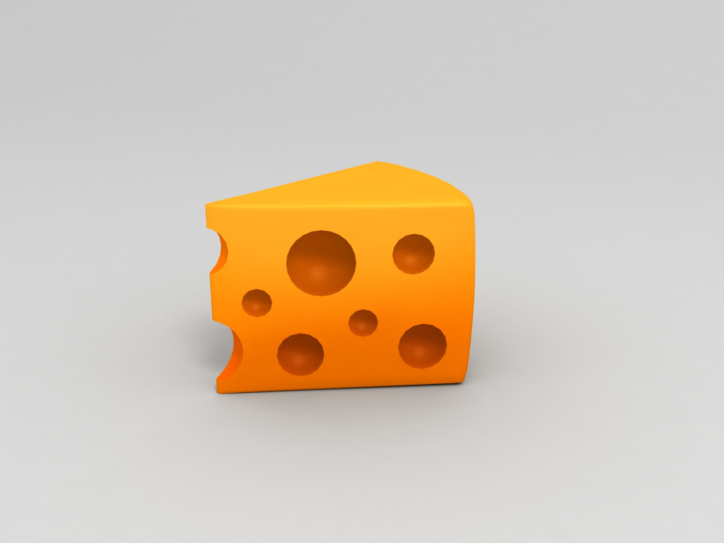 Сыр 3д модель
