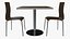 Cafe Table and Chairs Set 3D model