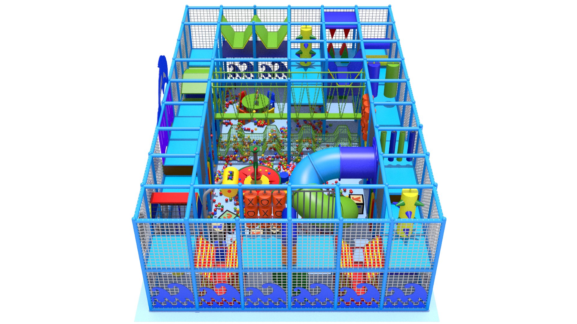 3D Indoor Playground - TurboSquid 1770096