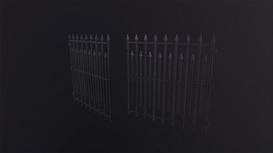 3D Silver Gate