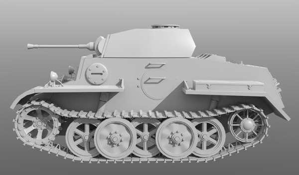 3D panzer 2 j - TurboSquid 1238687
