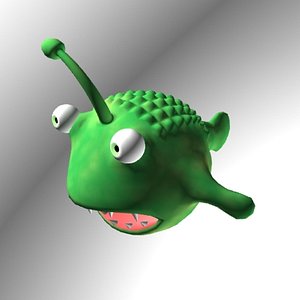 fish balls 3d max