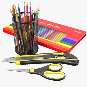 Four School Supplies Collection