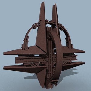 3d model nato monument