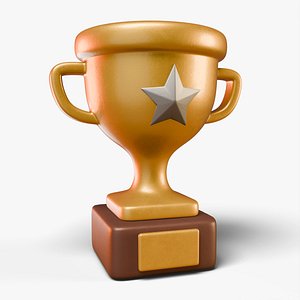 Trophy Icon 3D