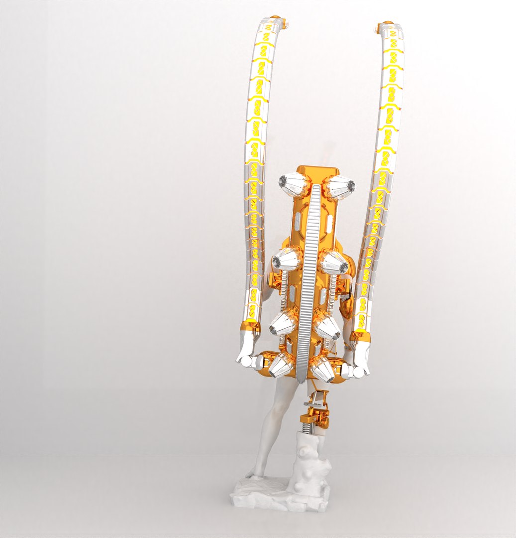 Cyber David 3D Model - TurboSquid 1807734