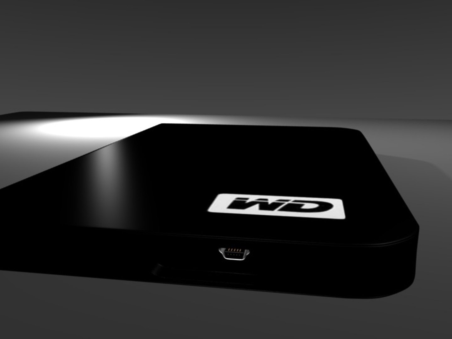 3d Model Disc Western Digital