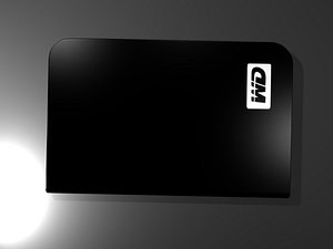 3d model disc western digital