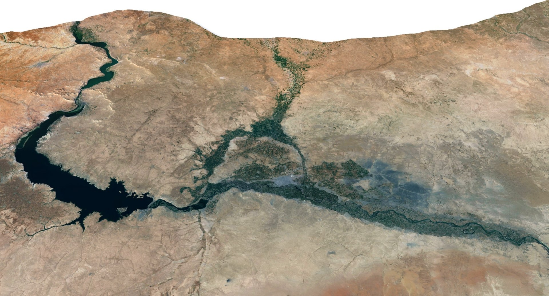 Syria Terrain 3D Map 3D model - TurboSquid 2095282