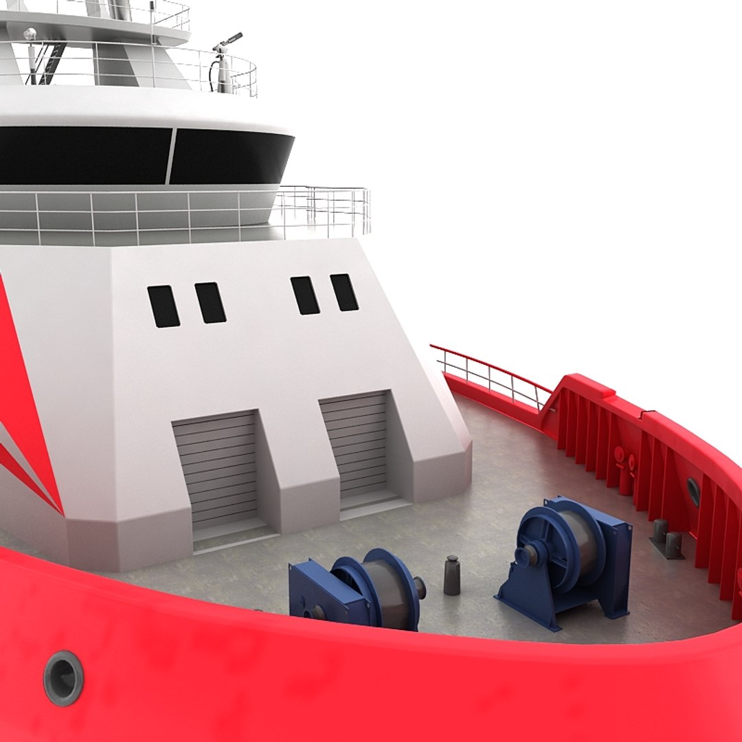 3d Ship Port Model