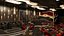 Interior design di lusso del bar della discoteca