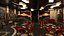 Interior design di lusso del bar della discoteca