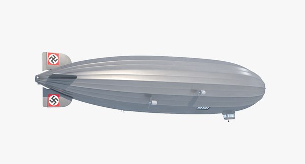 3D hindenburg zeppelin - nazi