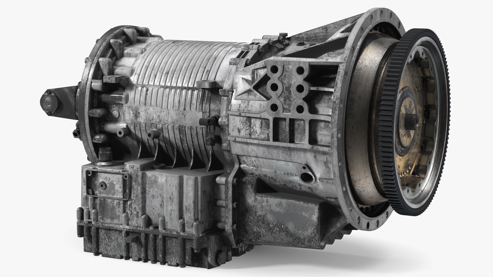Old Transmission for Truck 3D model preview