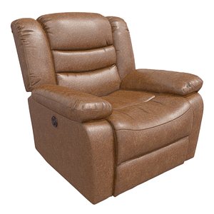 3D Recliner Sofa model