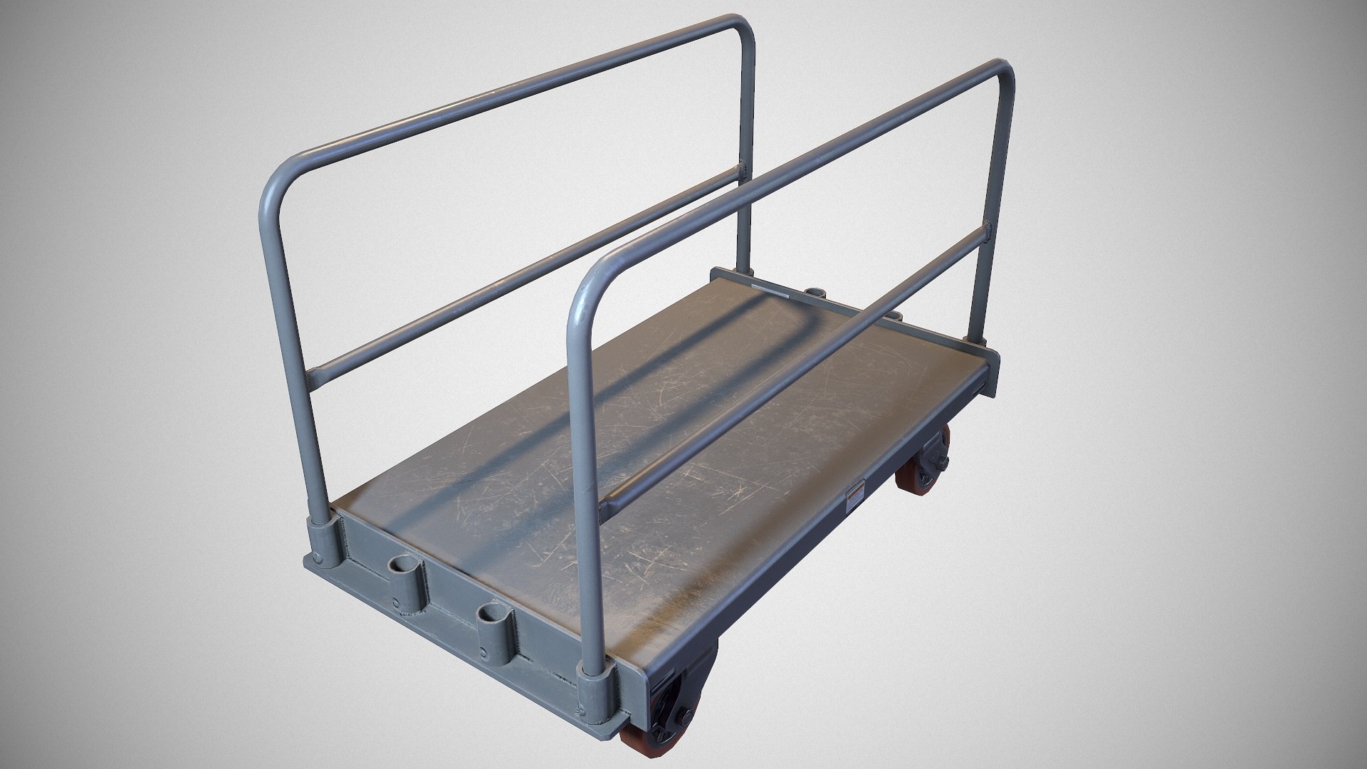 Warehouse Push Cart - 3D Model - TurboSquid 1179795