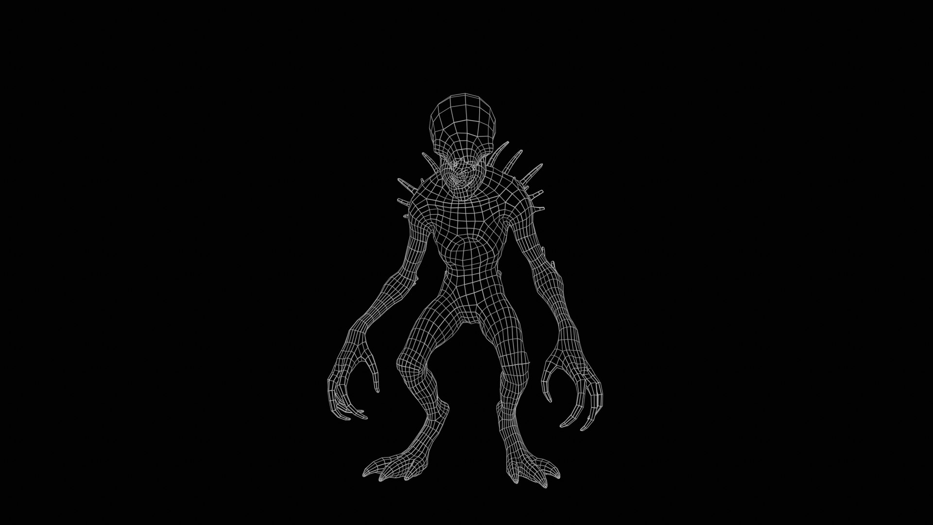 3D Alien Model - TurboSquid 2442084