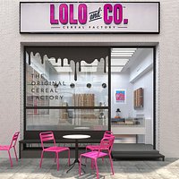Cereal shop storefront