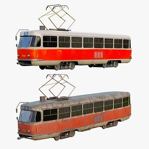 Trams Collection GameReady LODs