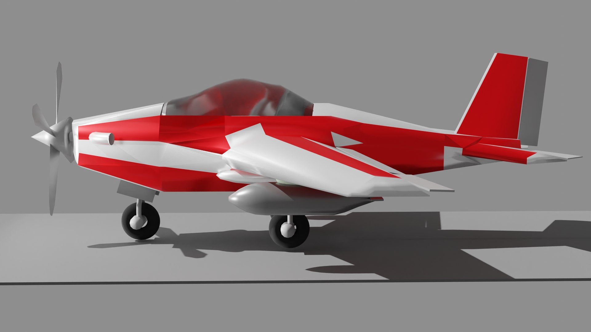 Prop Airplane2 Model - TurboSquid 2132054
