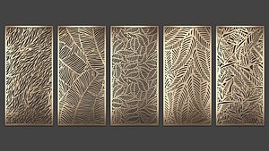 Decorative panel set 83 model