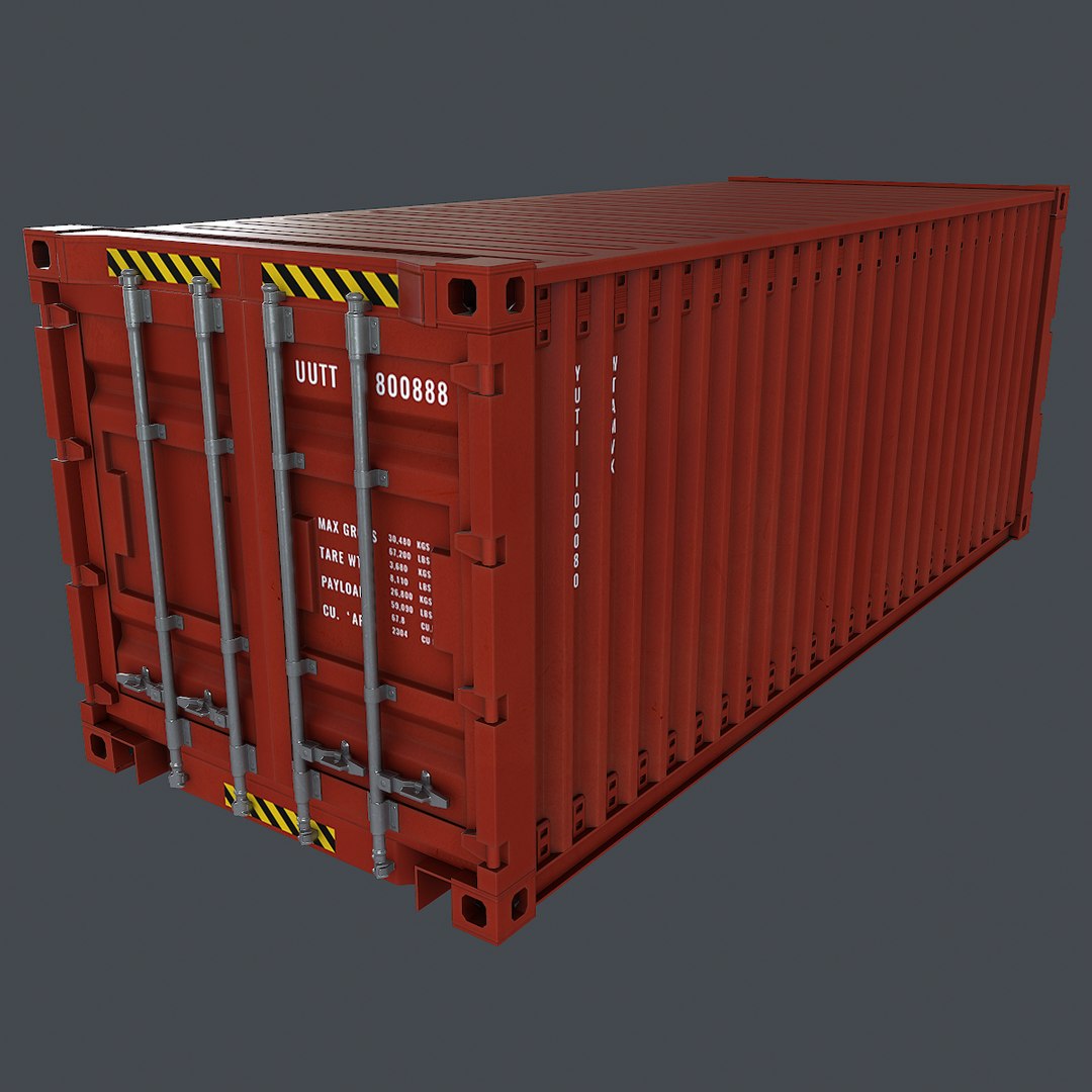 3d Model Polys Containers