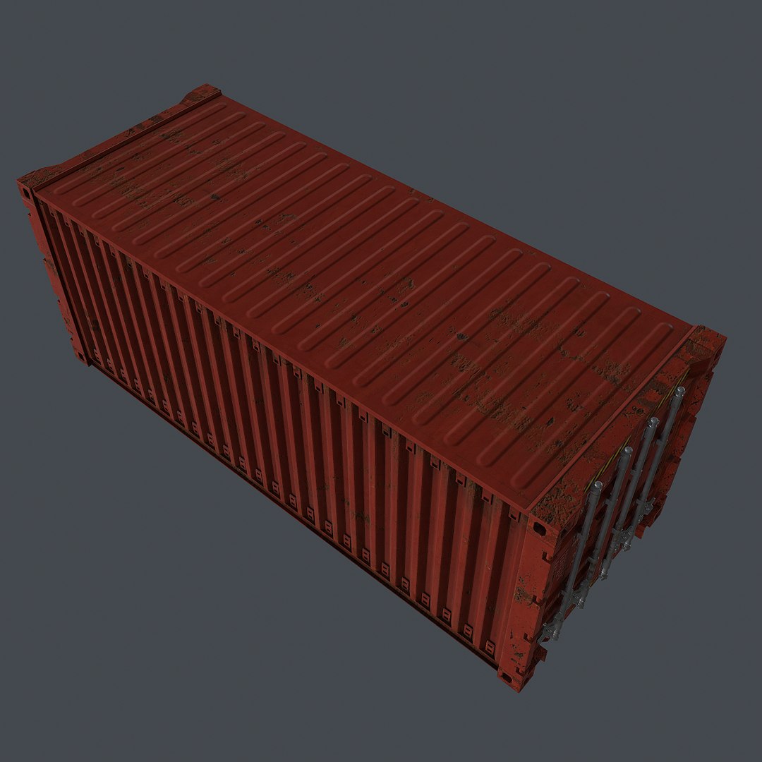 3d Model Polys Containers