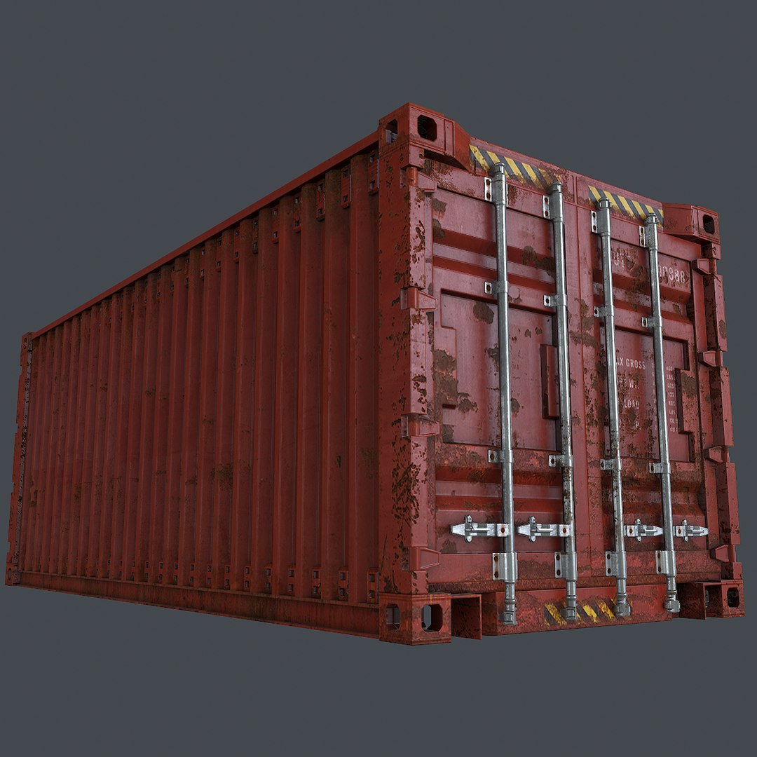 3d Model Polys Containers