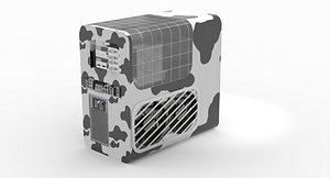 3D model desktop cpu deluxe pbz77