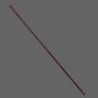 PBR Wushu Stick Wood4