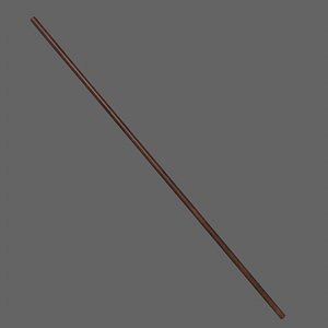 PBR Wushu Stick Wood4