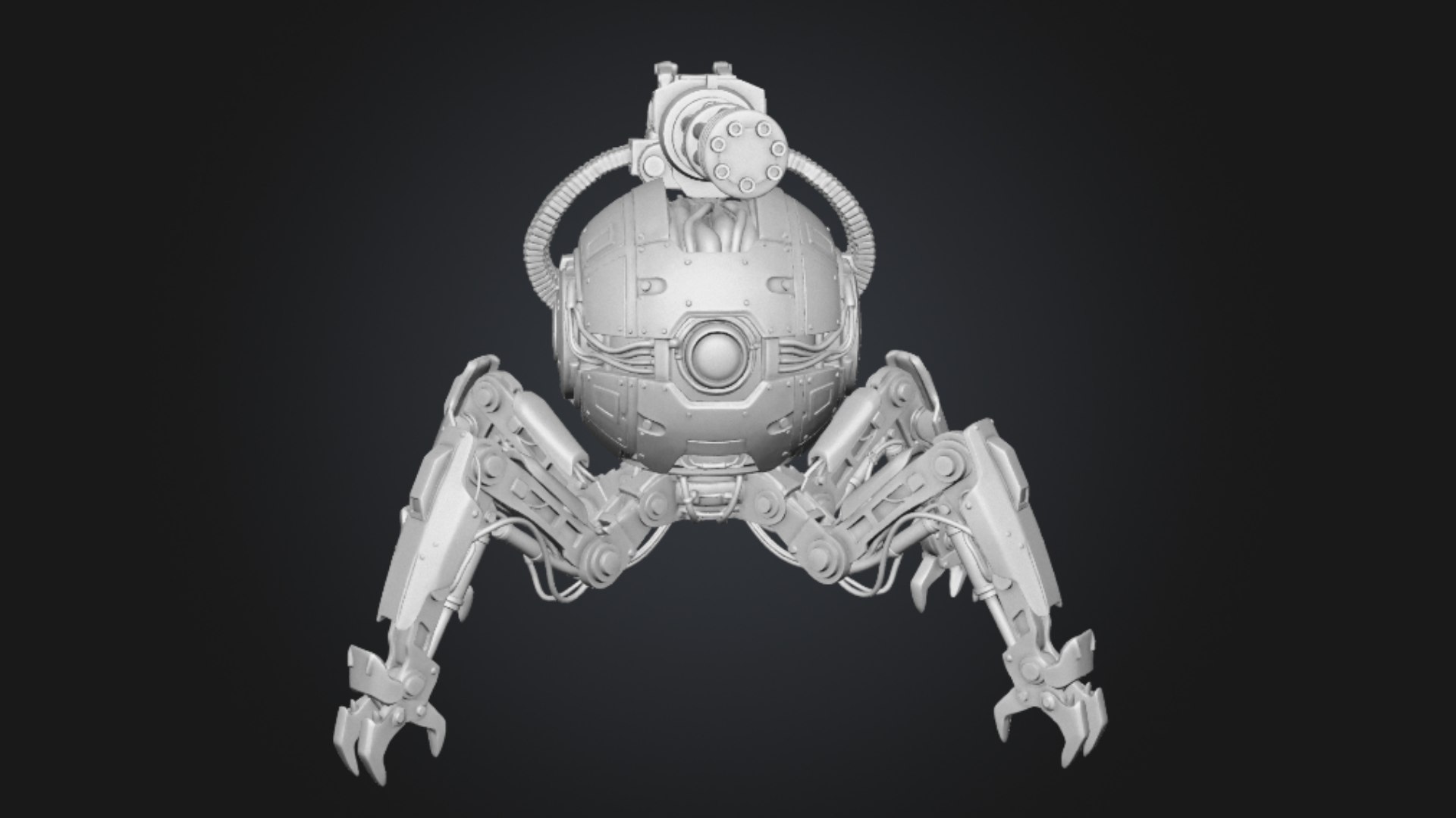 Sci-Fi Autonomous Turret Drone - Heavy Gatling Sentry Mech 3D Model 3D model https://p.turbosquid.com/ts-thumb/K2/XPn0xN/lh/1.9/png/1793389926/1920x1080/fit_q87/8fb891739337c35459c692059ab58e2a26023893/1.9.jpg