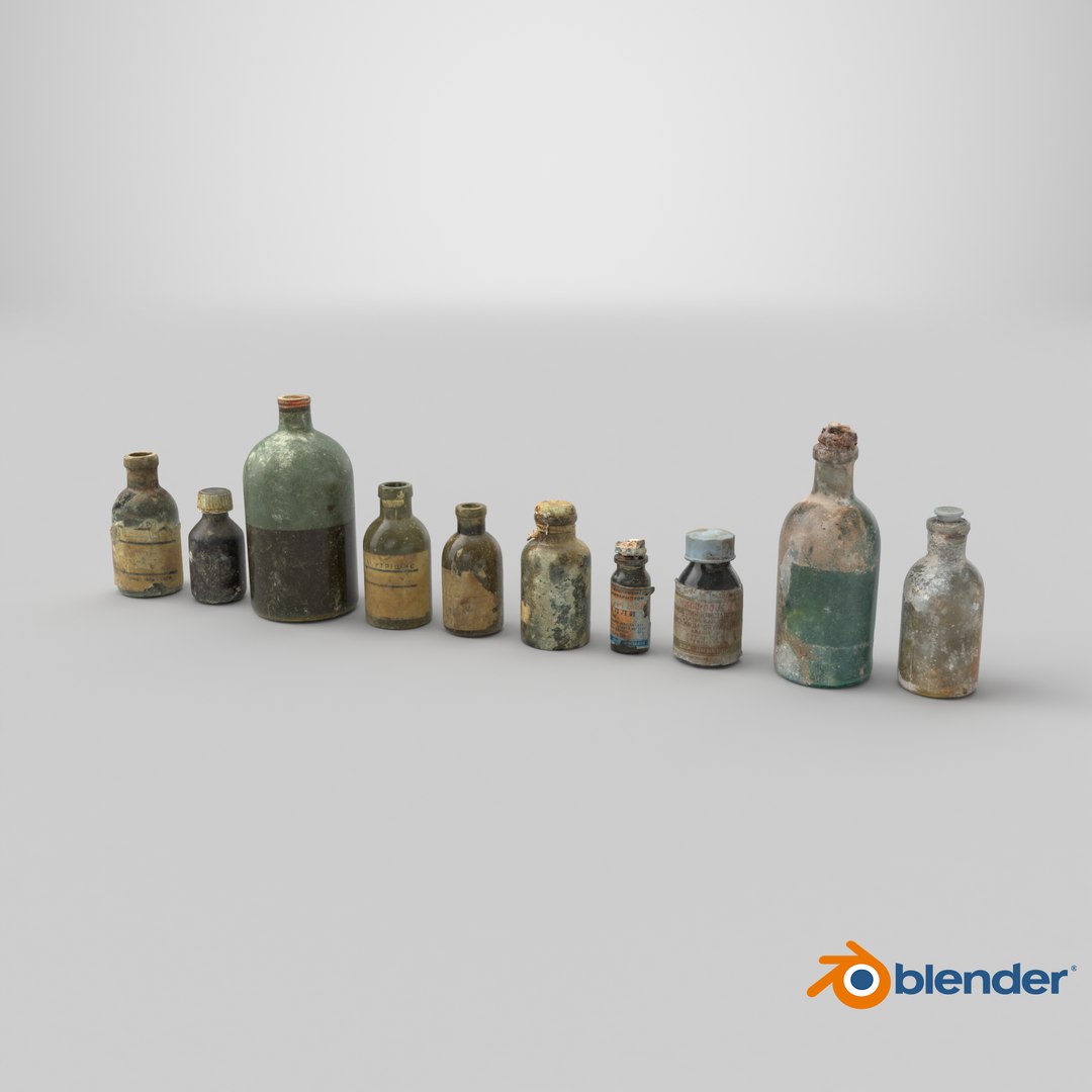 3D Medical Old Bottles Collection https://p.turbosquid.com/ts-thumb/K2/ZMye1a/rf/stemcell_blender_cycles_render/png/1789384088/1920x1080/fit_q87/d8e89dff5bea892a0ff16fecf2eefc3ba3166946/stemcell_blender_cycles_render.jpg