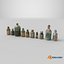 Medical Old Bottles Collection