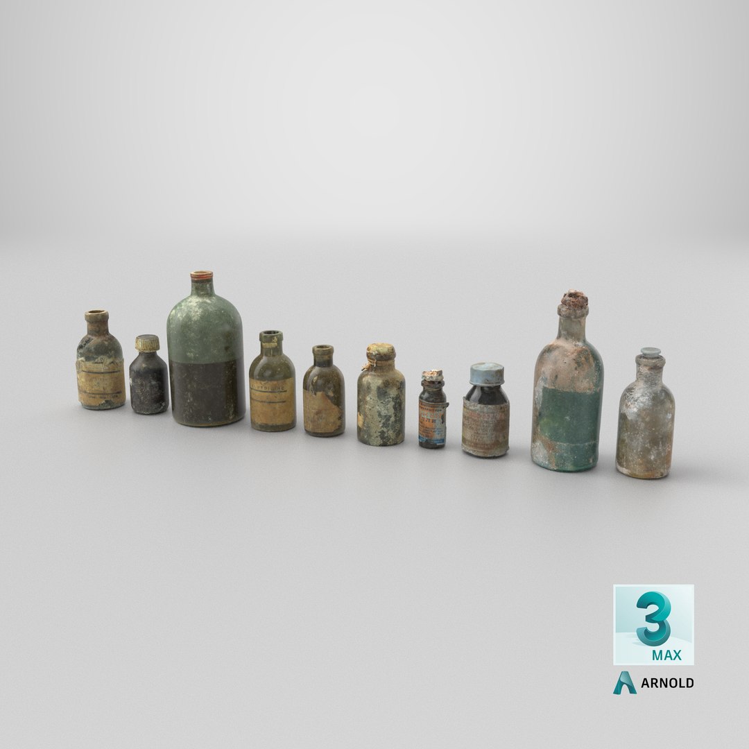 3D Medical Old Bottles Collection https://p.turbosquid.com/ts-thumb/K2/ZMye1a/un/stemcell_max_arnold_render/png/1789384098/1920x1080/fit_q87/c1e867e765659c4c667626c4adc35c7827f90b74/stemcell_max_arnold_render.jpg