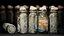Medical Old Bottles Collection