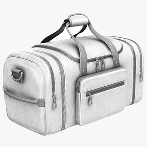 3D model Travel Bag 1 -White
