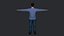 Joseph Ngute ハイパーリアルな全身フルリグ 3D キャラクター